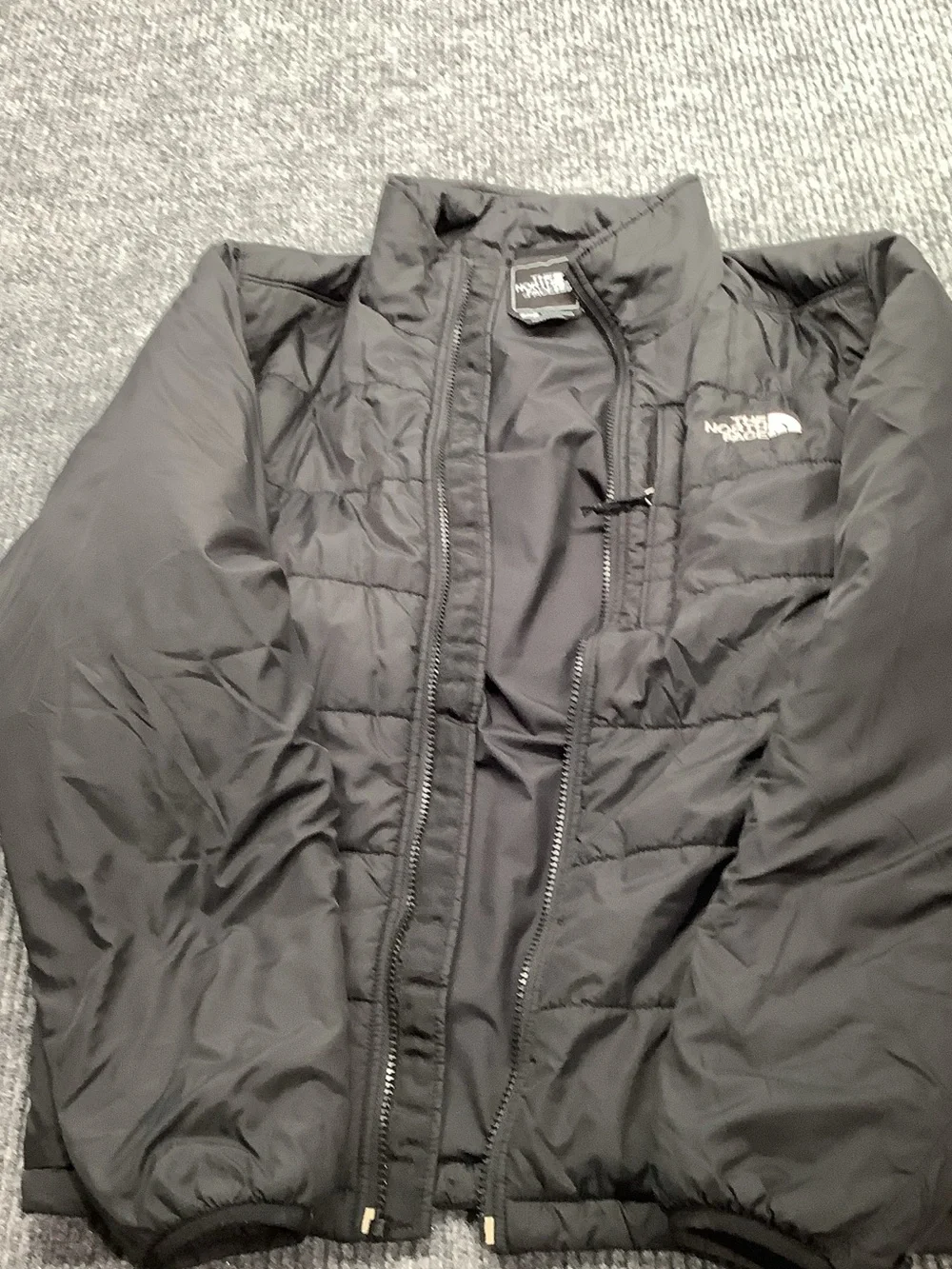 The North Face Black Quilted Insulated Puffer Jacket